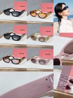 ⁦MIU MIU SMU 11W Sunglasses⁩ – תמונה ⁦4⁩