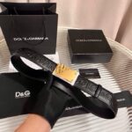 ⁦DOLCE & GABBANA BELT 4 CM⁩ – תמונה ⁦4⁩