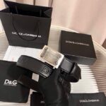 ⁦DOLCE & GABBANA BELT 4 CM⁩ – תמונה ⁦3⁩