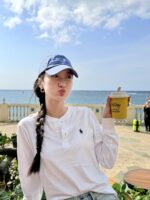 ⁦חולצה ארוכה פולו יוניסקס⁩ – תמונה ⁦3⁩